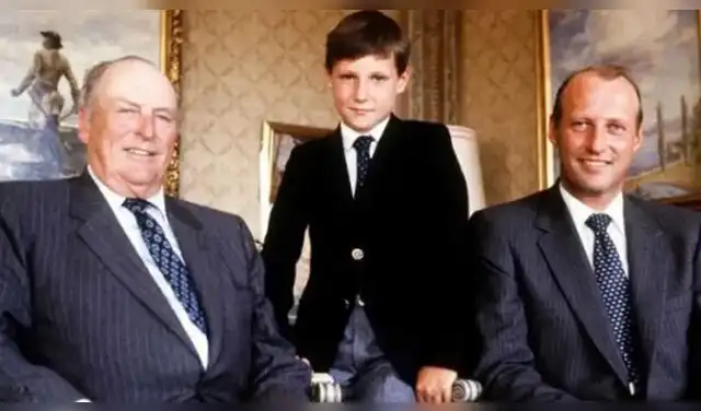 El padre del rey Haakon VIII de Noruega fue el rey Harald V y su abuelo fue el rey Olav V. Foto: Casa Real de Noruega