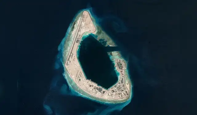 Así se veía el antílope de Arrecife el 11 de agosto de 2026. Foto: Vantor Así se veía el antílope de Arrecife el 11 de agosto de 2026. Foto: Vantor