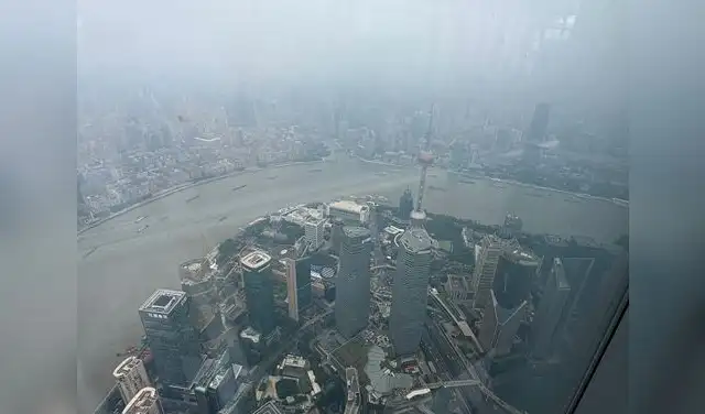 Desde el piso 118, los visitantes pueden observar los icónicos edificios de Shanghái, como la Torre Jin Mao y la Perla Oriental. Foto: La República/Jennifer Valqui Desde el piso 118, los visitantes pueden observar los icónicos edificios de Shanghái, como la Torre Jin Mao y la Perla Oriental. Foto: La República/Jennifer Valqui